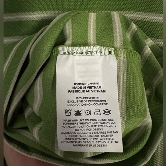 NWT - Nike Dri-Fit Victory Stripe Golf Polo - Picture 5 of 11
